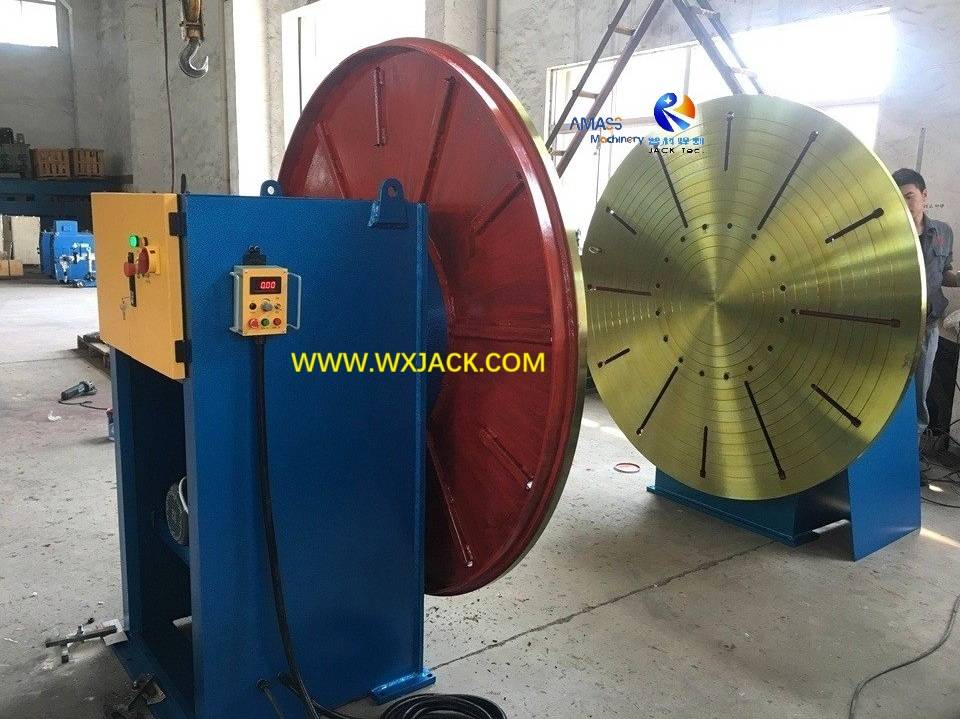 Splitting And Freestyle Installation Double Work Table Welding Positioner