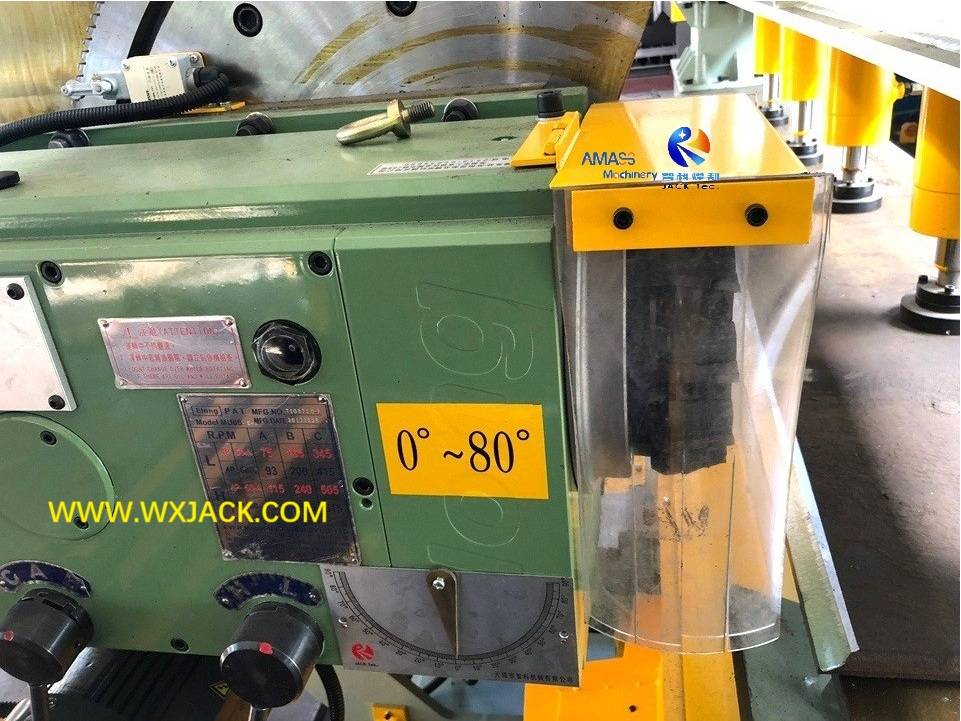 Port Machinery Purpose SXBJ-18 Large Size Edge Milling Machine