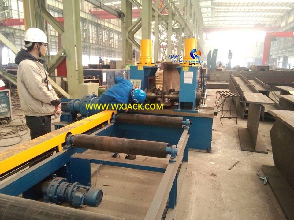 YTJ60 Medium High duty Hydraulic H Beam Straightening Machine