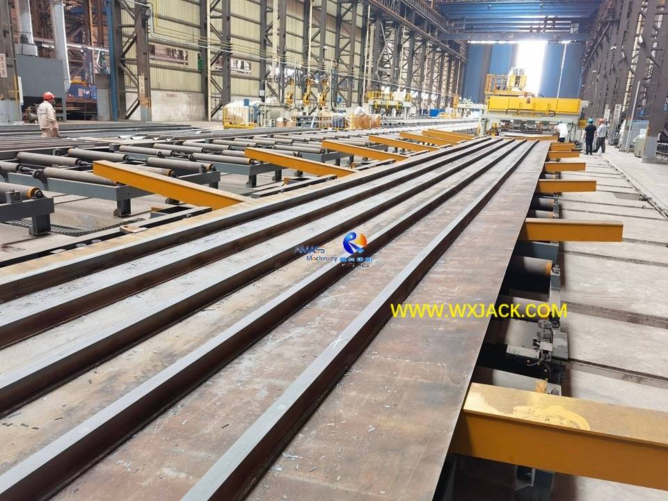 J16 Reinforced Angle Stiffener Plate Straightening Machine for Shipbuilding