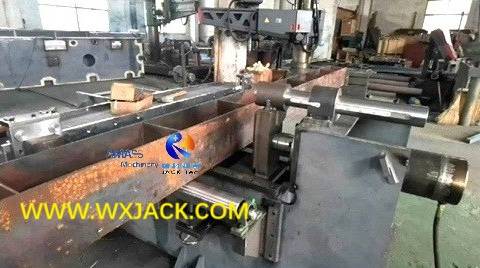 Fig2 BOX H Beam Horizontal Press Straightening Machine 2A
