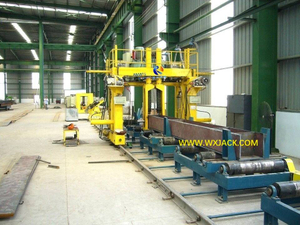 UBZ12 U Beam BOX Beam Assembly and Tack Welding Machine