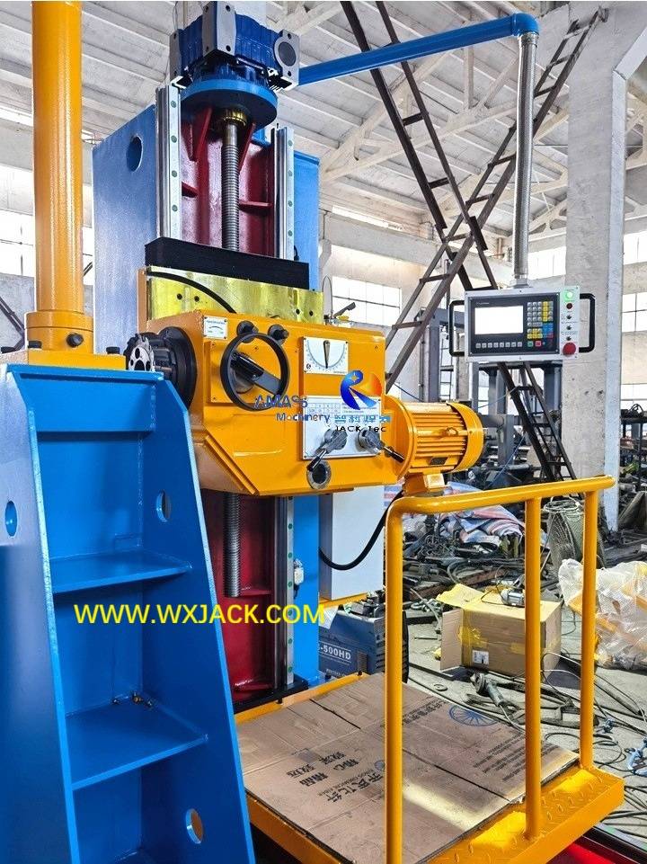 Upgraded And Renovated CNC-DX0815 Steel Structure Flange Milling Machine