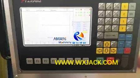 Fig7 CNC Machine on Steel BOX H Beam End Face Milling 9