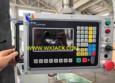 Fig1 CNC Machine on Steel BOX H Beam End Face Milling 214 IMG_20250825_163024