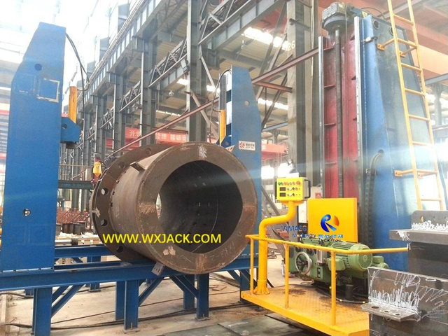 4 Steel Structure BOX I Beam Pipe End Face Milling Machine 4