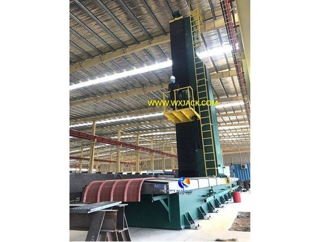 18 Large Steel Structure BOX H Beam End Face Milling Machine 58
