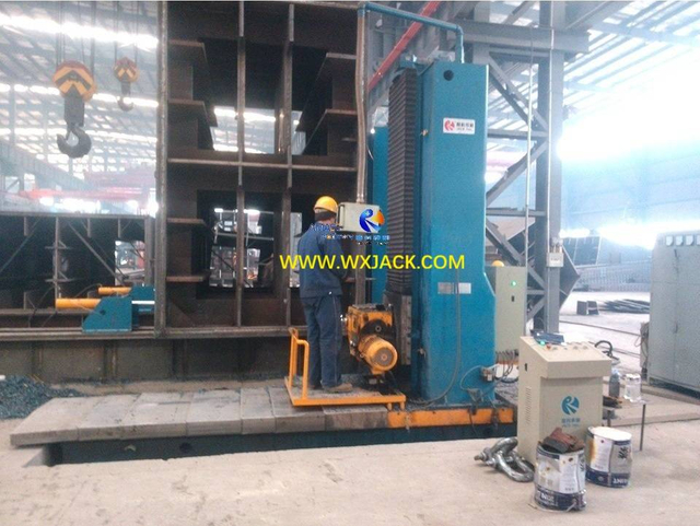 3 Steel Structure BOX H Beam CNC End Face Milling Machine 35
