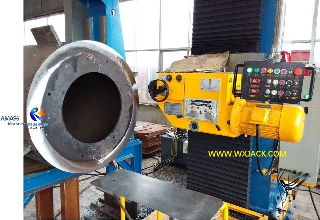 Steel Column Member Use DX1520 End Face Milling Machine