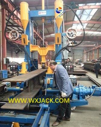 Fig7 H Beam 3 in 1 Assembly Weld Straighten Machine 14