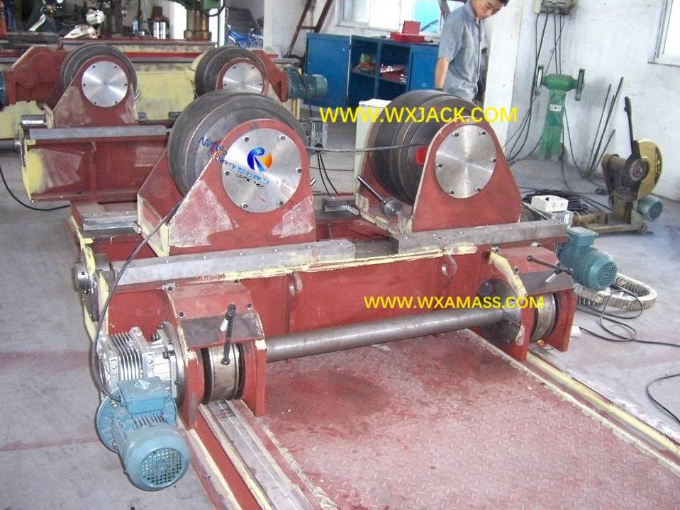 Moving Leadscrew Adjusting Welding Roller Bed