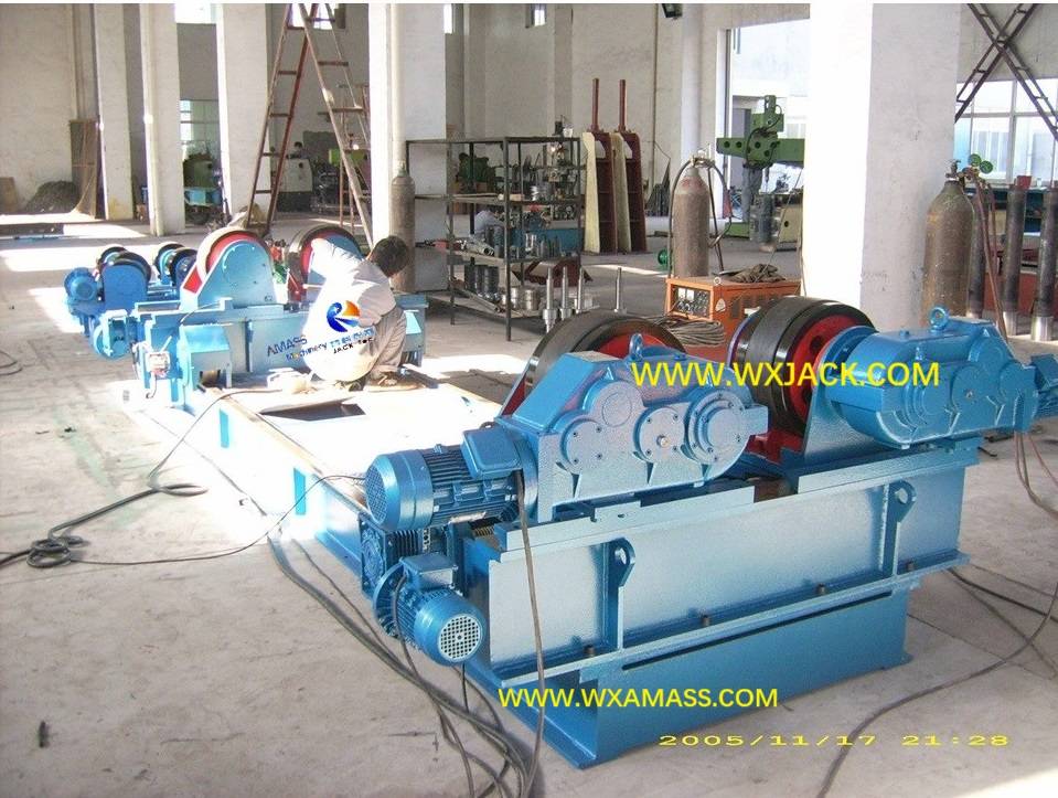 Motor Drive Roller Bed Moving HGK Welding Rotator Adjusting by Leadscrew