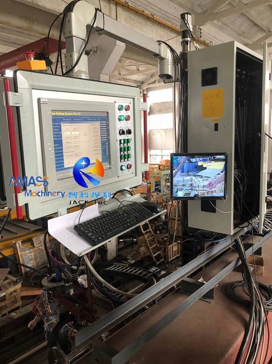 5-Axis 2000/9 Flame And Plasma High Efficiency CNC Pipe Cutting Machine