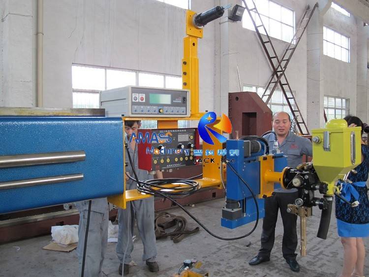 Middle Size Medium Loading Stationary Manual Welding Column and Boom