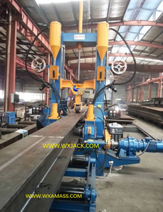 Automatic Running PHJ ZHJ Models H Beam Fabrication Machine