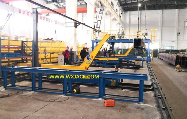 11 Hydraulic Drive BOX Beam H Beam 180&deg; Overturning Machine 4 11