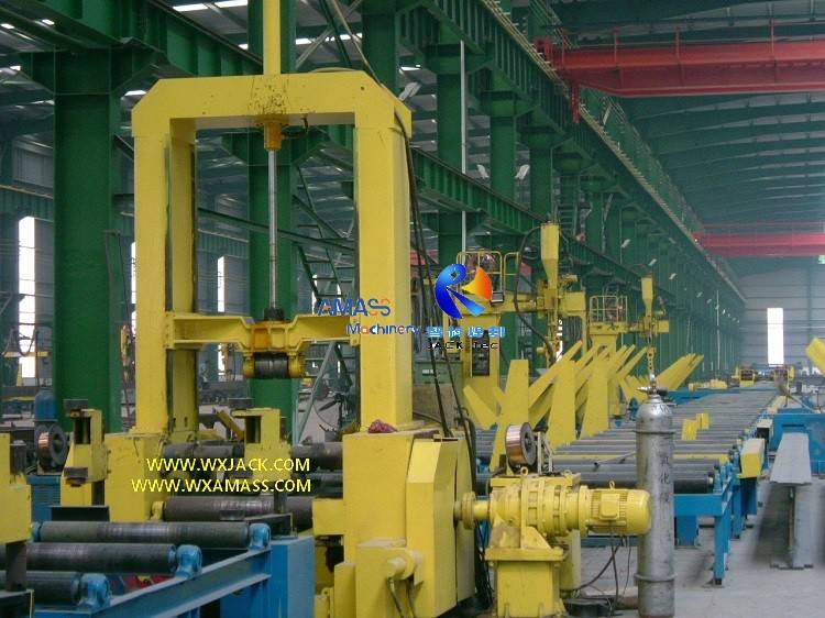 High Quality Z Series I Beam Assembly Machine with Spot Welding