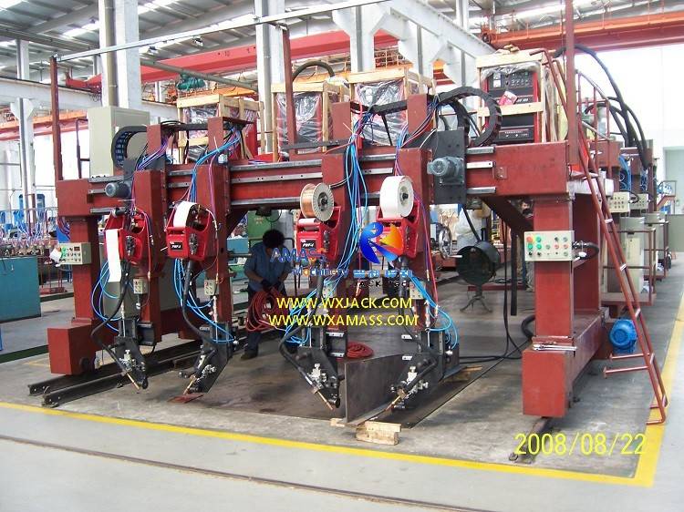 LBA10 Automatic T Beam Welding Machine for Shipbuilding