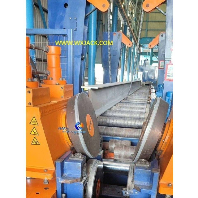 5 H Beam Flange Edge Rounding Machine 4