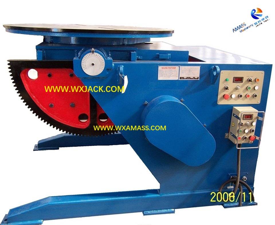 Variable Diameter And Weight Shell Flange Welding Turning Table Positioner