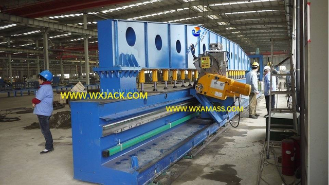 6 Heavy duty Large Size Sheet Metal Plate Edge Milling Machine 13