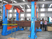Steel Structure Beam Chain type Turnover Machine