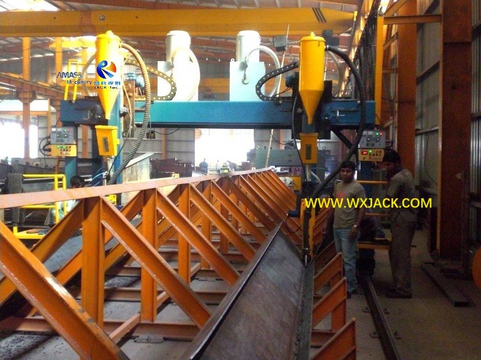 Lateral Management Efficient LHA5C I Beam Gantry Welding Machine
