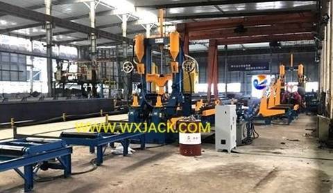 Fig4 H Beam 3 in 1 Production Line 85