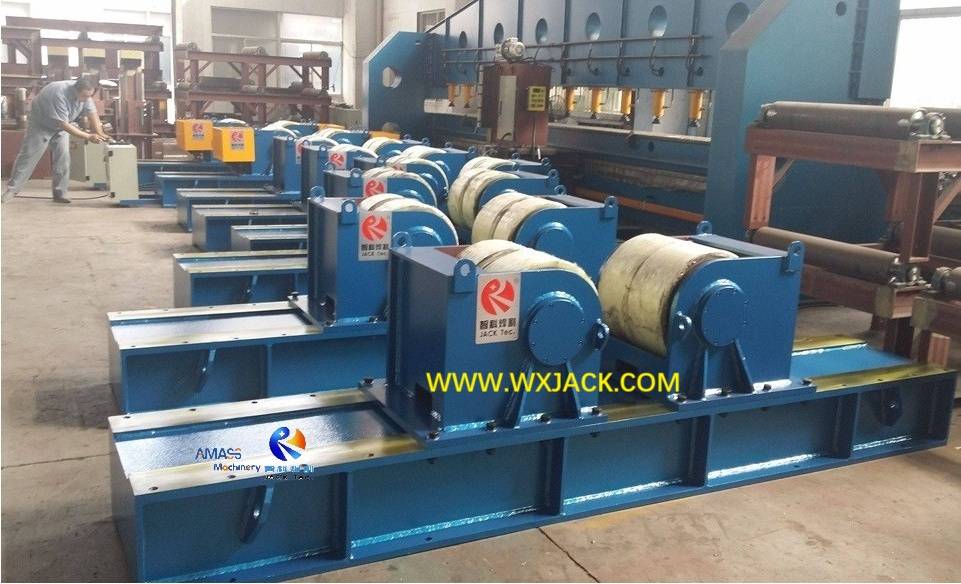 Medium Loading Capacity HLK Series Welding Rotator Adjustable with Bolt