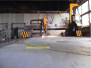 Plasma And Flame Strip 4m CNC Plasma Plate Cutting Machine