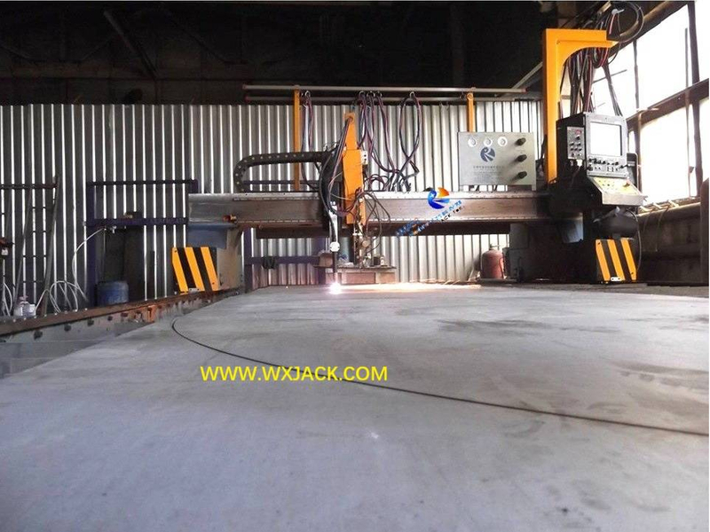 Plasma And Flame Strip 4m CNC Plasma Plate Cutting Machine