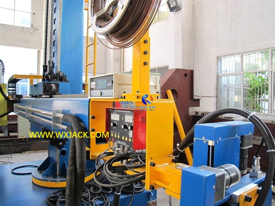 LHZ Medium Duty Travelable Trolley Column Manual Revolve Welding Manipulator