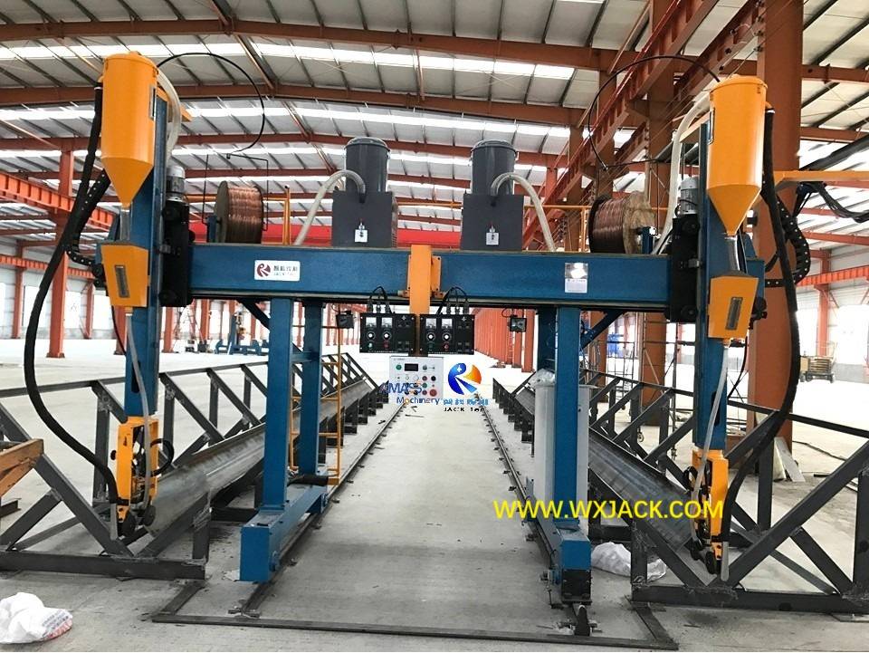 LHT T Type H Beam Submerged Arc Welding Machine