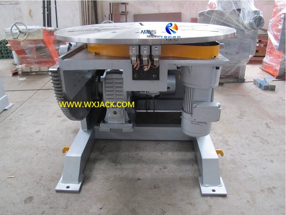 Variable Diameter And Weight Shell Flange Welding Turning Table Positioner