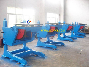 Single Table Top Manual Vertical Elevating Welding Positioner