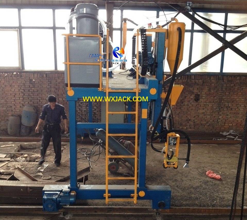 Center Control LHA55Z Gantry Type H Beam Welding Machine