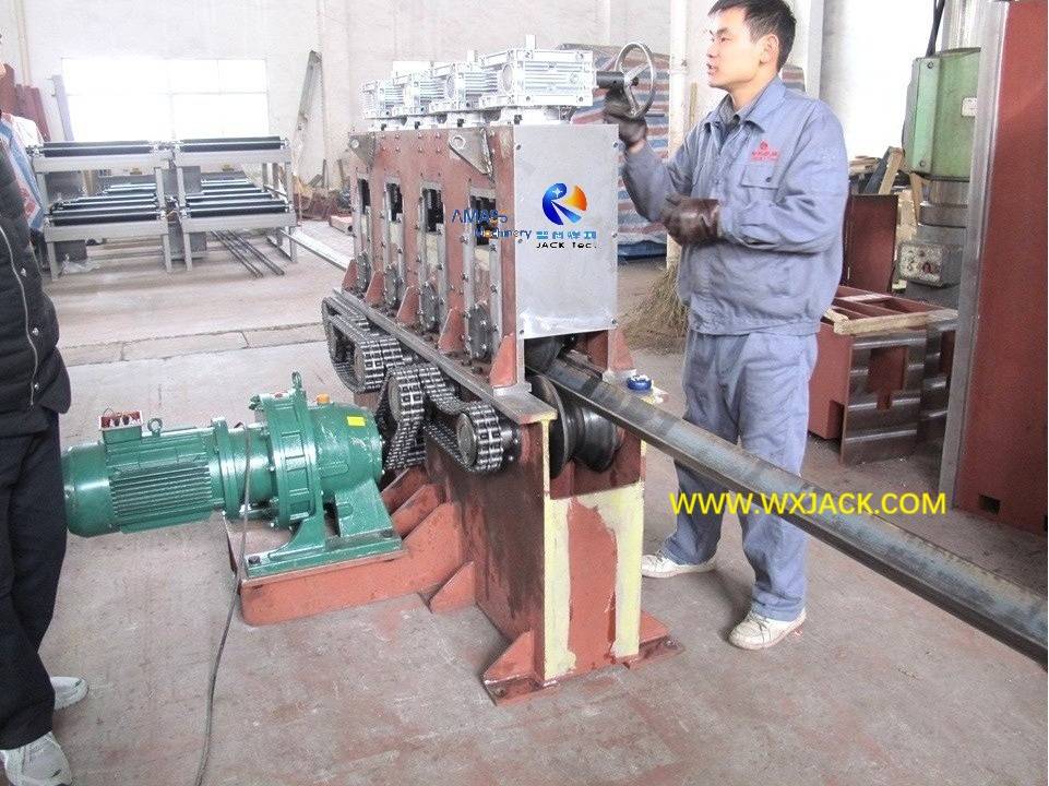 General Purpose Automatic Lengthwise ASM63 Angle Steel Straightening Machine
