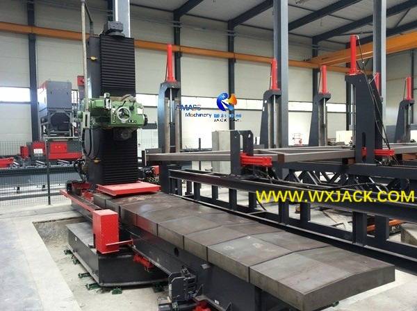 Fig7 BOX H Beam End Face Milling Machine with CNC 124