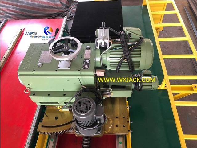 12 Large Steel Structure BOX H Beam Pipe End Face Milling Machine 71