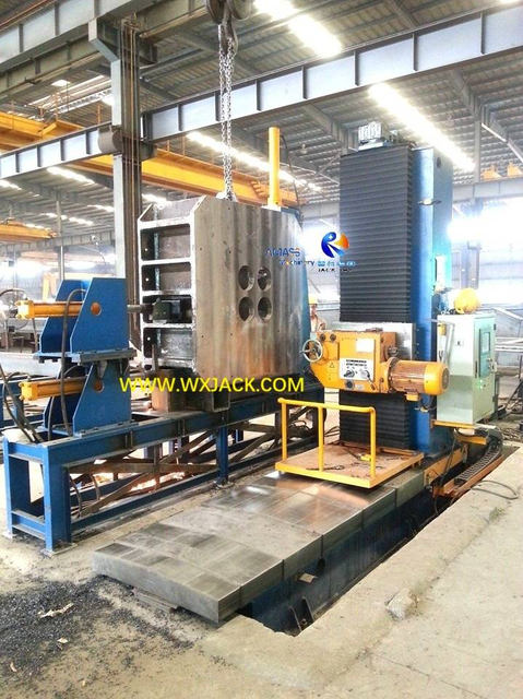 1 CNC Steel Structure BOX H Beam End Face Milling Machine 56