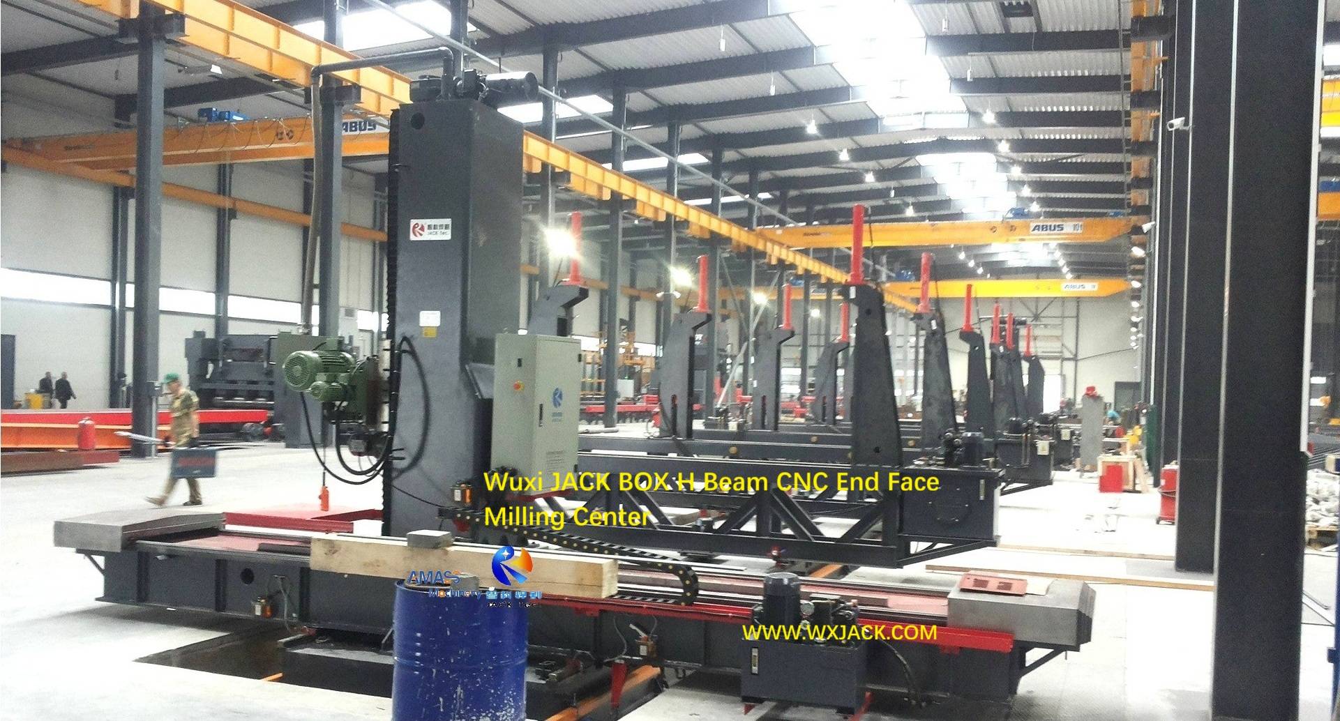 0 BOX H Beam End Face Milling Center 115