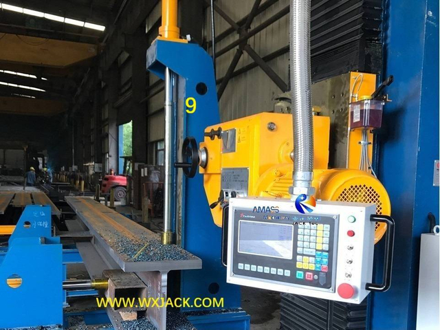 9 CNC Steel Structure BOX H Beam End Face Milling Machine 145