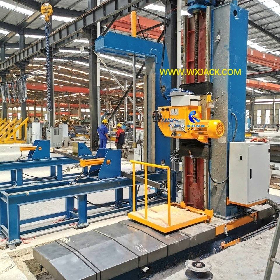 DX1530 Welding Structure Member End Facing Machine for Long Parts 
