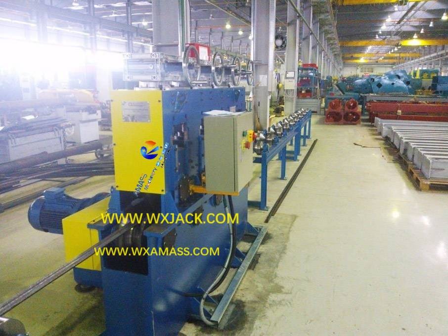 ASM100 All Purpose Automatic Lengthways Angle Iron Straightening Machine