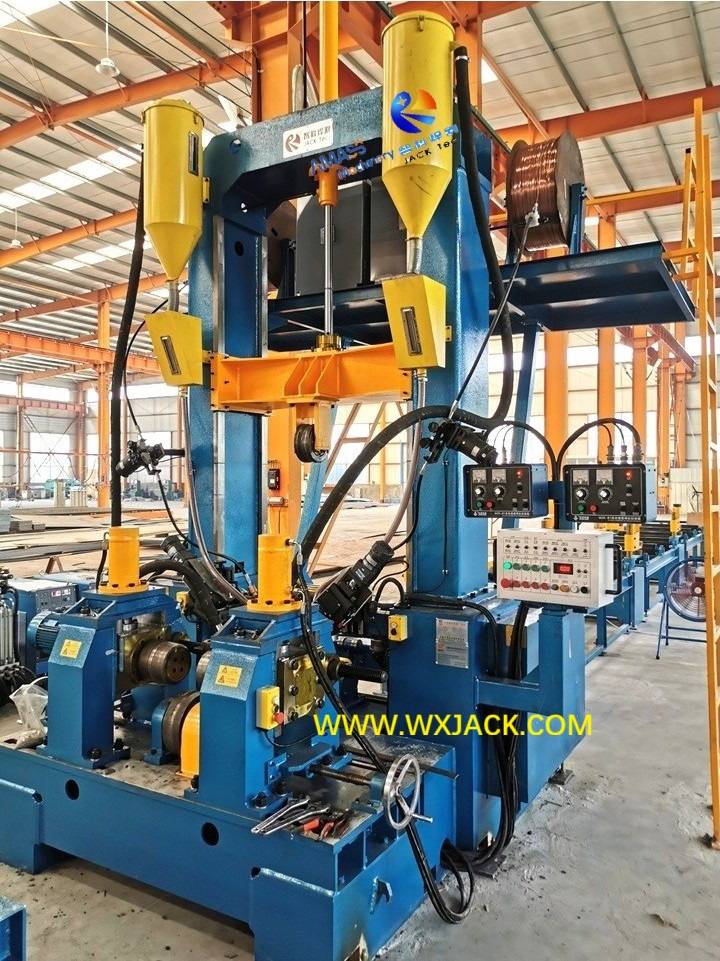 1 3 in 1 Vertical H Beam Welding Machine 12