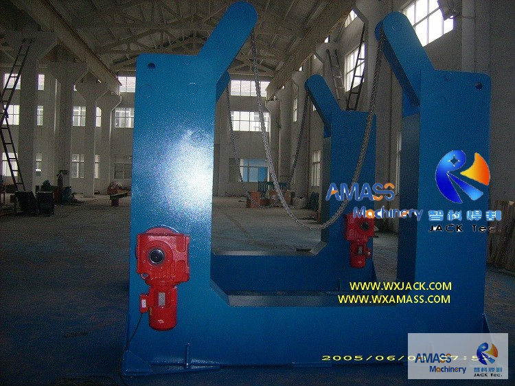 High Safety Durable Automatic Chain Type Flipping Equipment for Steel Structure