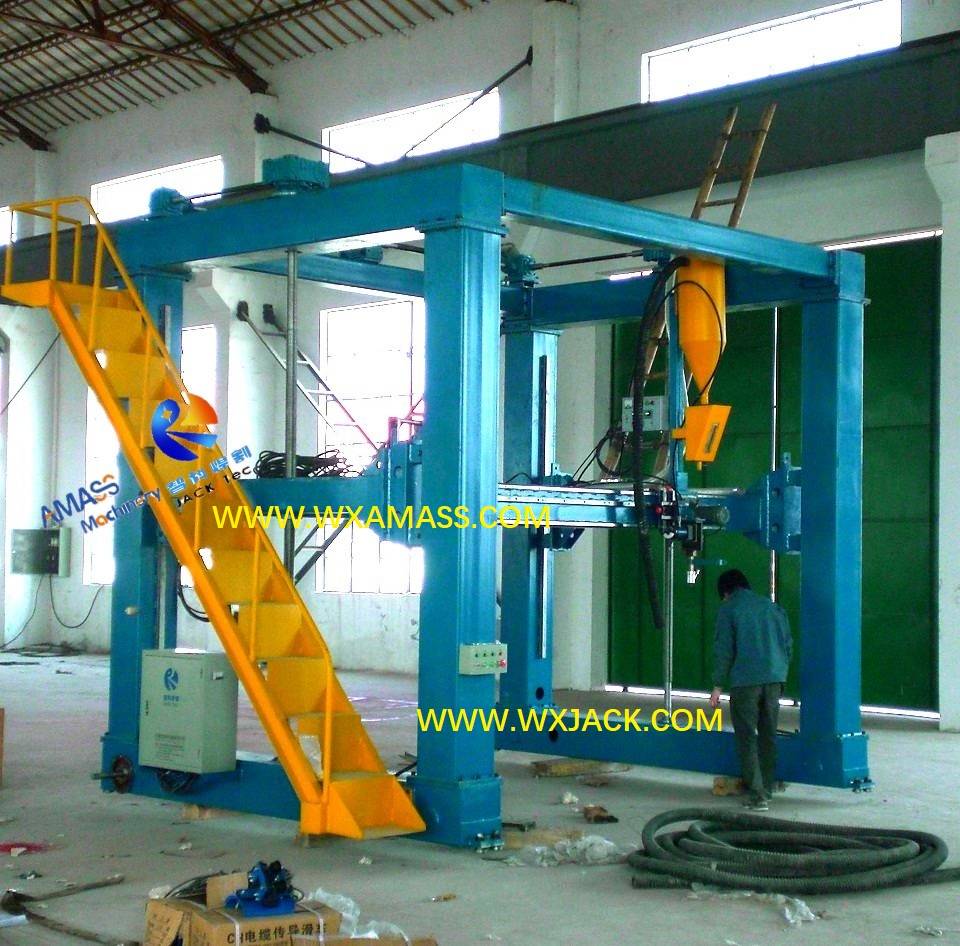 Gantry Frame Large Size Structure Member Submerged Arc Welding Machine