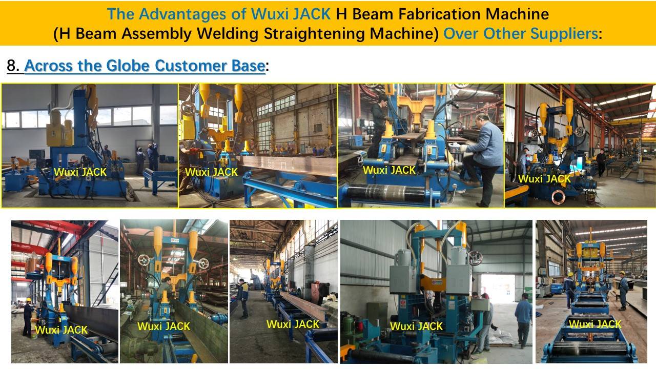 幻灯片11- 3 in 1 H Beam Assembly Weld Straighten Integral Machine