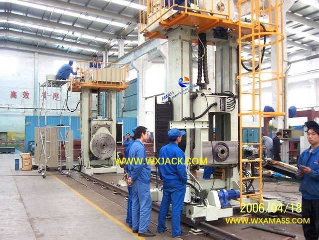 Head and Tail Double Columns Welding Positioner 