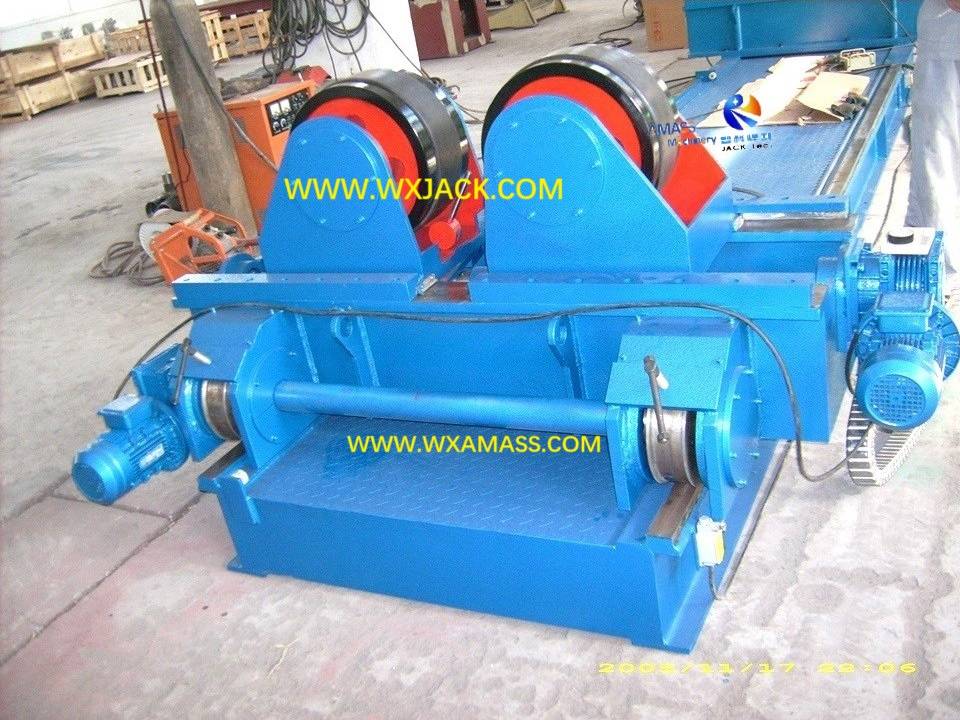 Moving Leadscrew Adjustable Welding Roller Bed